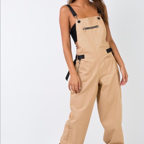 I.AM.GIA Pants - NWT I.AM.GIA Cobain Overall in Tan